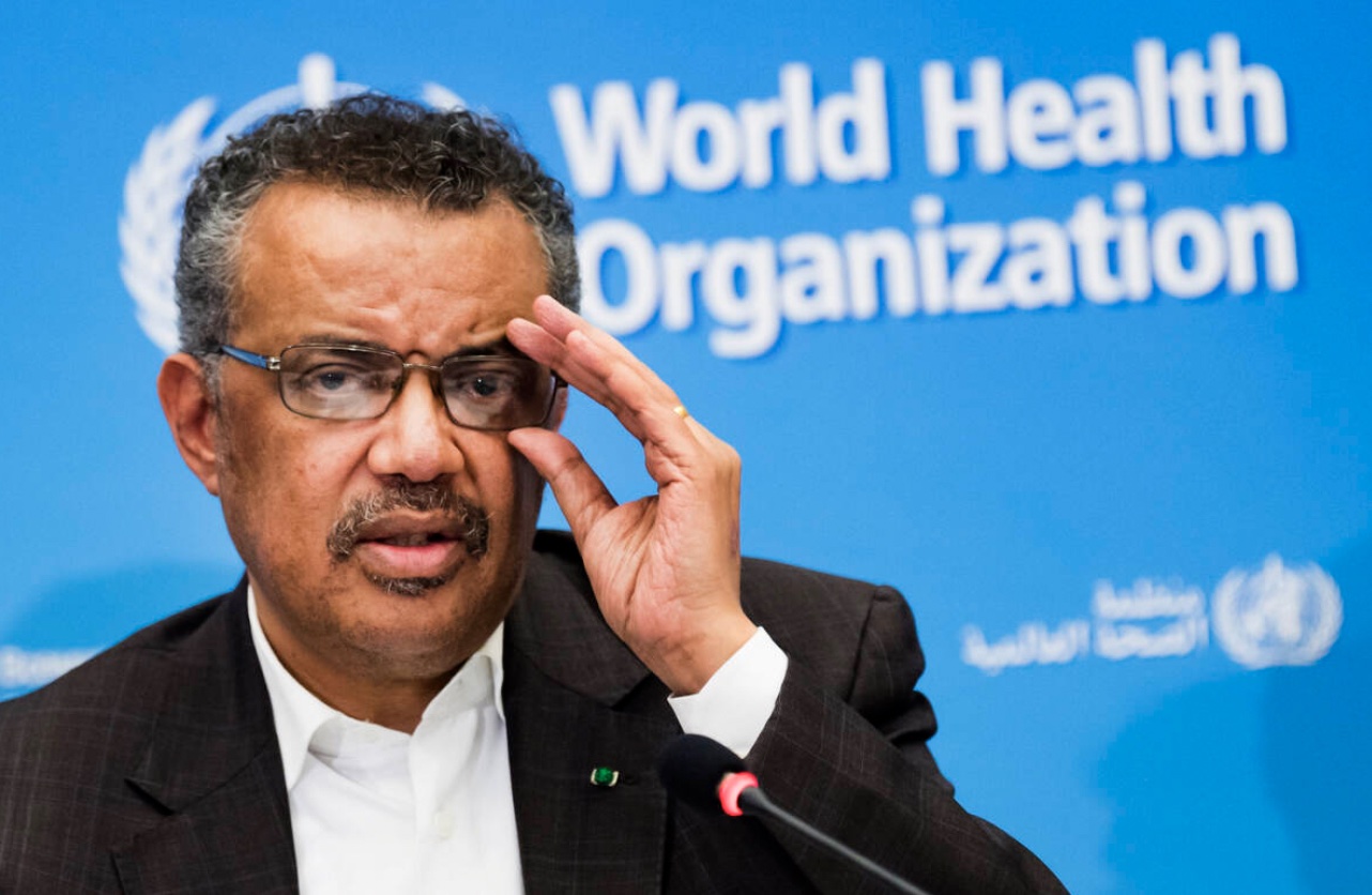 Tedros Adhanom Ghebreyesus Direttore generale dell'Organizzazione mondiale della sanità