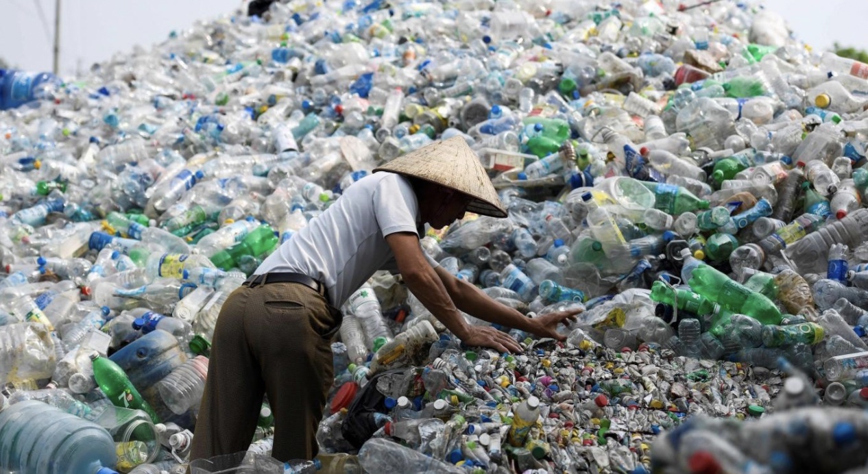 La produzione globale di plastica è stimata in 360 milioni di tonnellate