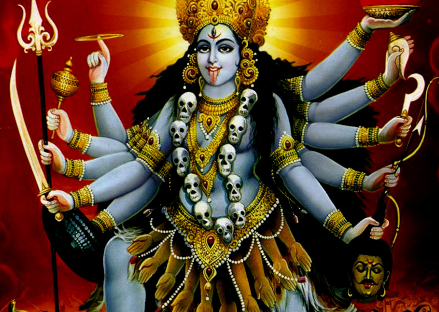 Testa mozzata ai piedi della dea Kali. Ipotesi sacrificio umano - MetroNews