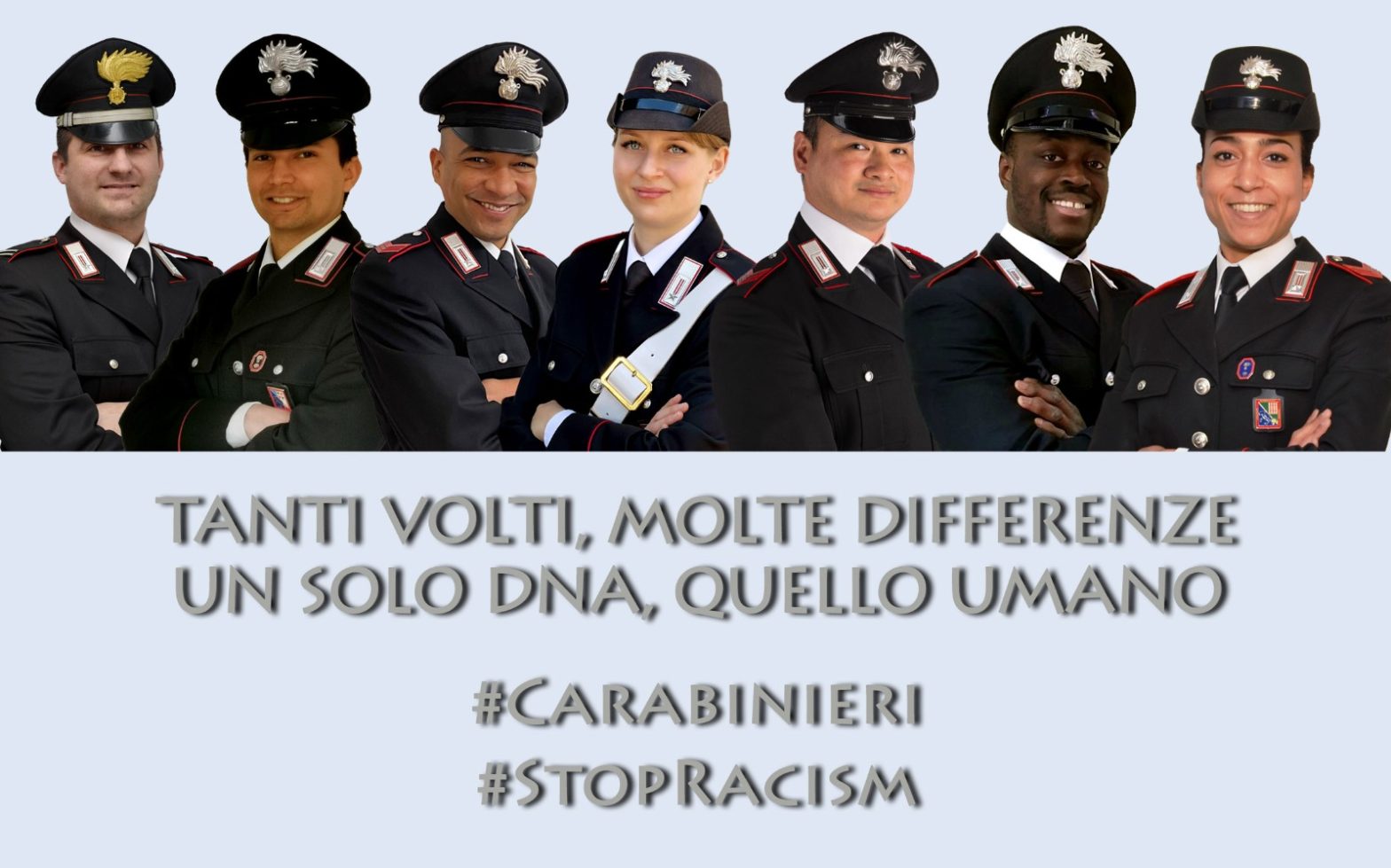 Carabinieri contro il razzismo