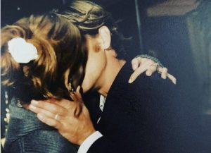 Il bacio tra Julia Roberts e Danny Moder