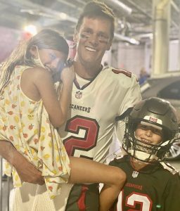 Tom Brady e i figli