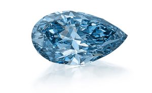 Un diamante blu