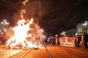 corteo pro Pal